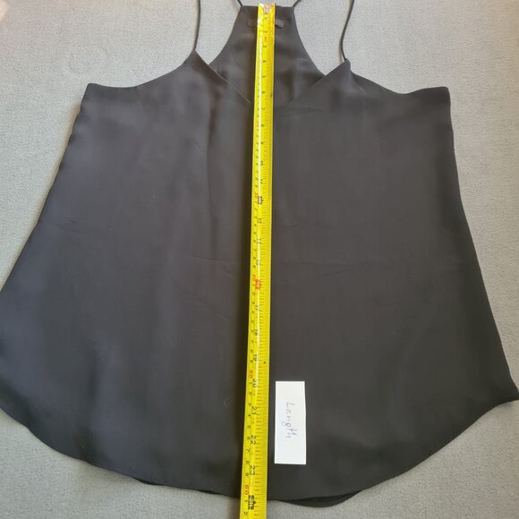 RW&CO Camisole Tank Top Women Size M Elegant Black V-Neck Spaghetti Straps - Picture 8 of 10